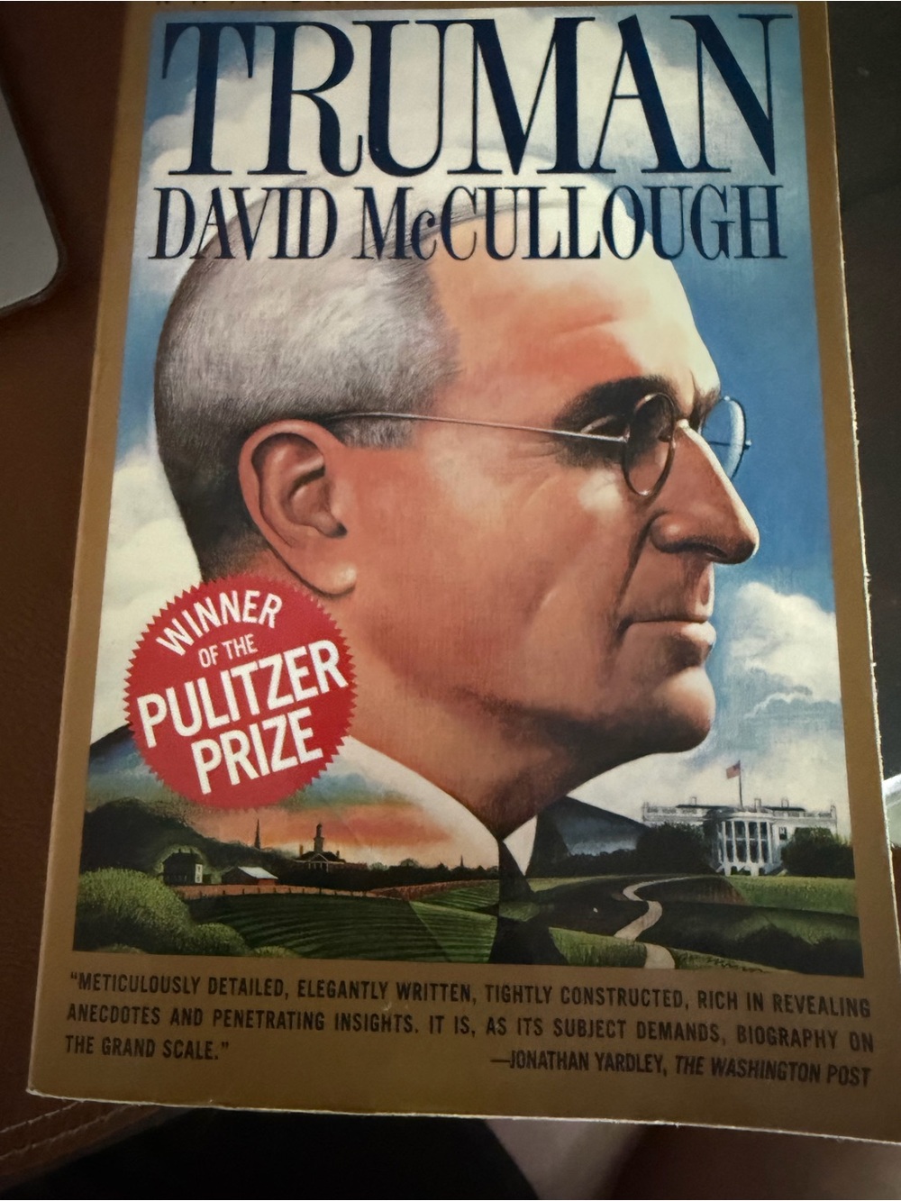 Source Unknown Truman by David McCullough - Blue, White, Red, Brown